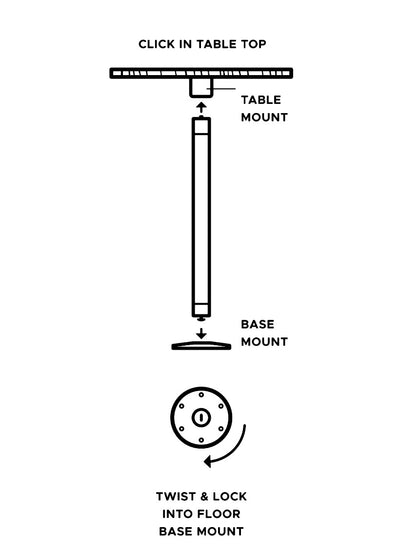 Nesting Table Top Package