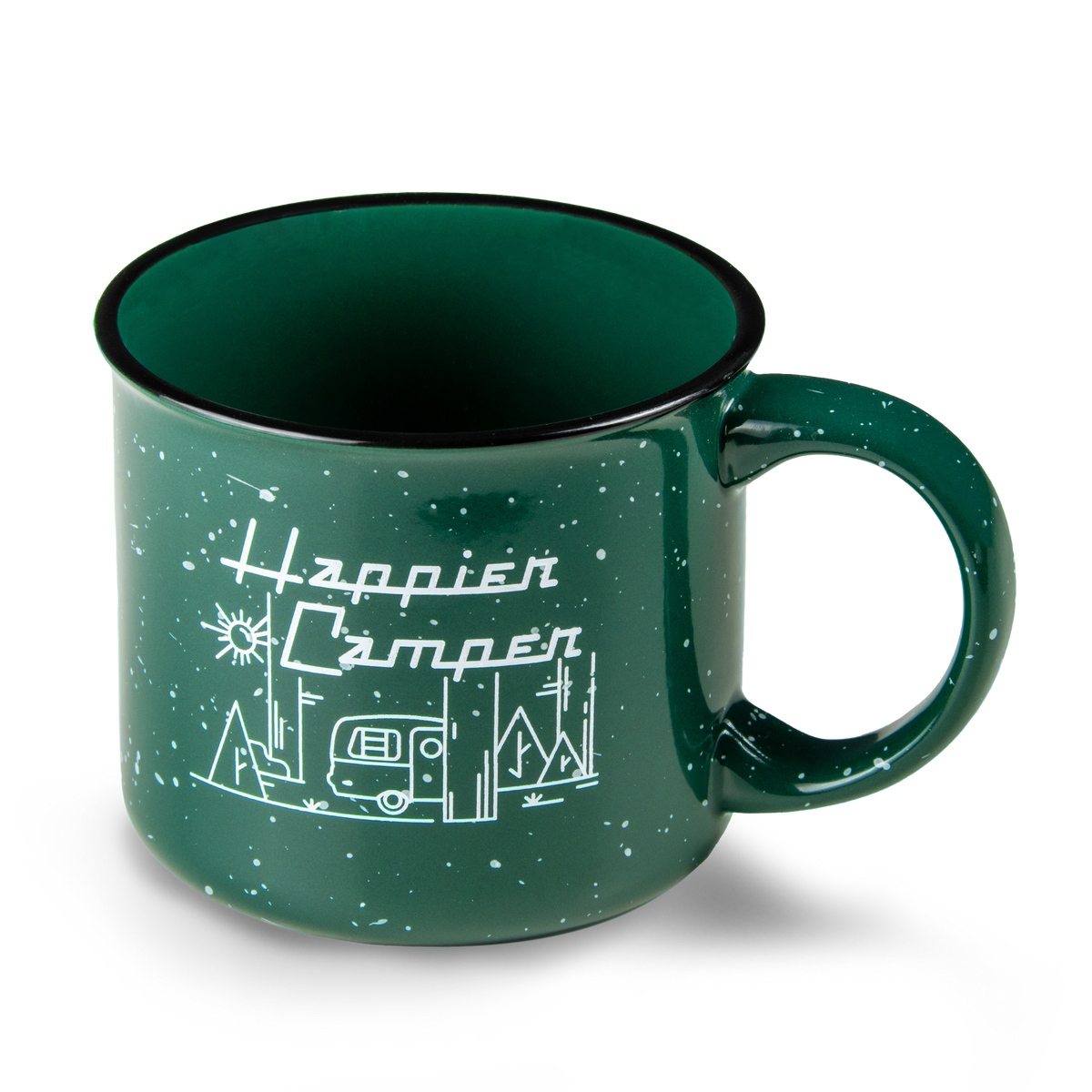 Happier Camper Ceramic Mug