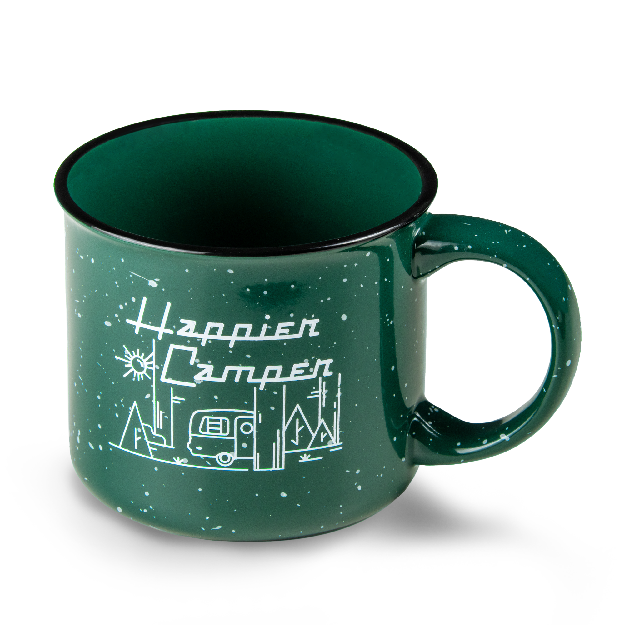Happier Camper Ceramic Mug