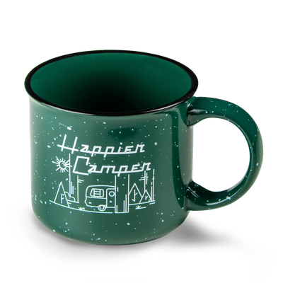 Happier Camper Ceramic Mug
