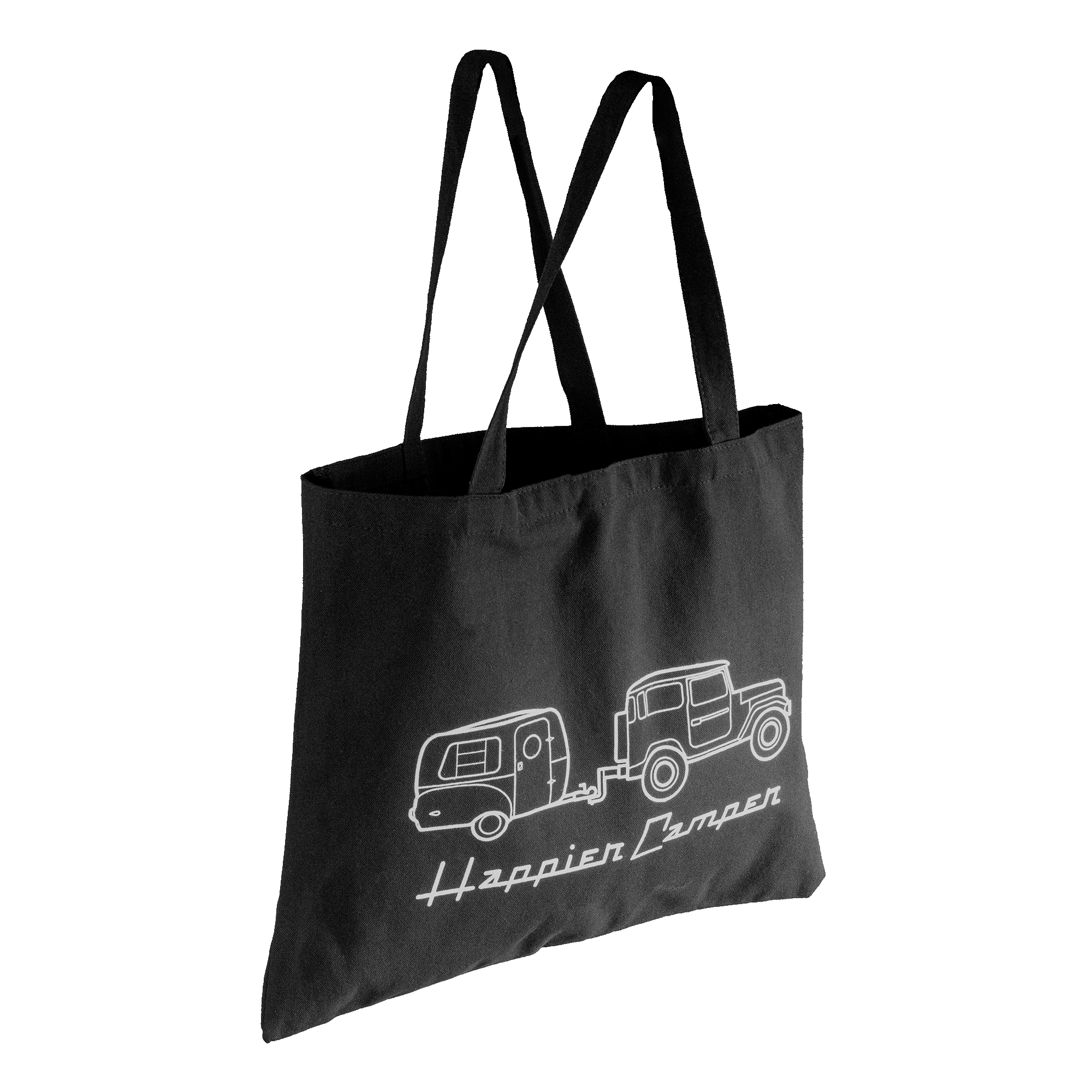 Happier Camper Tote Bag