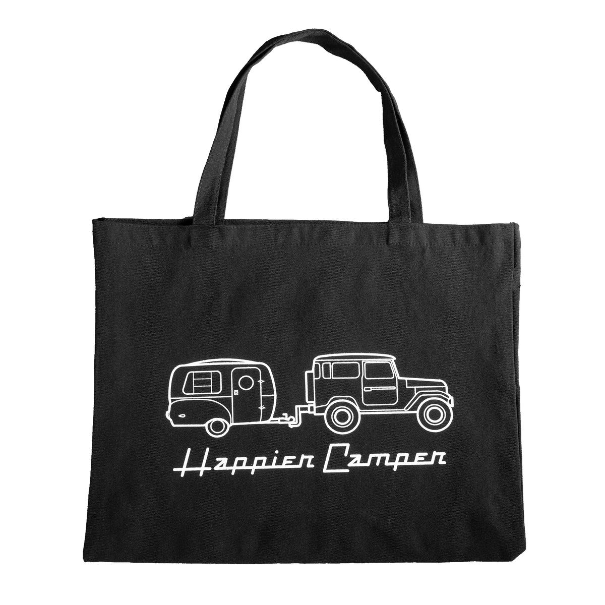 Happier Camper Tote Bag