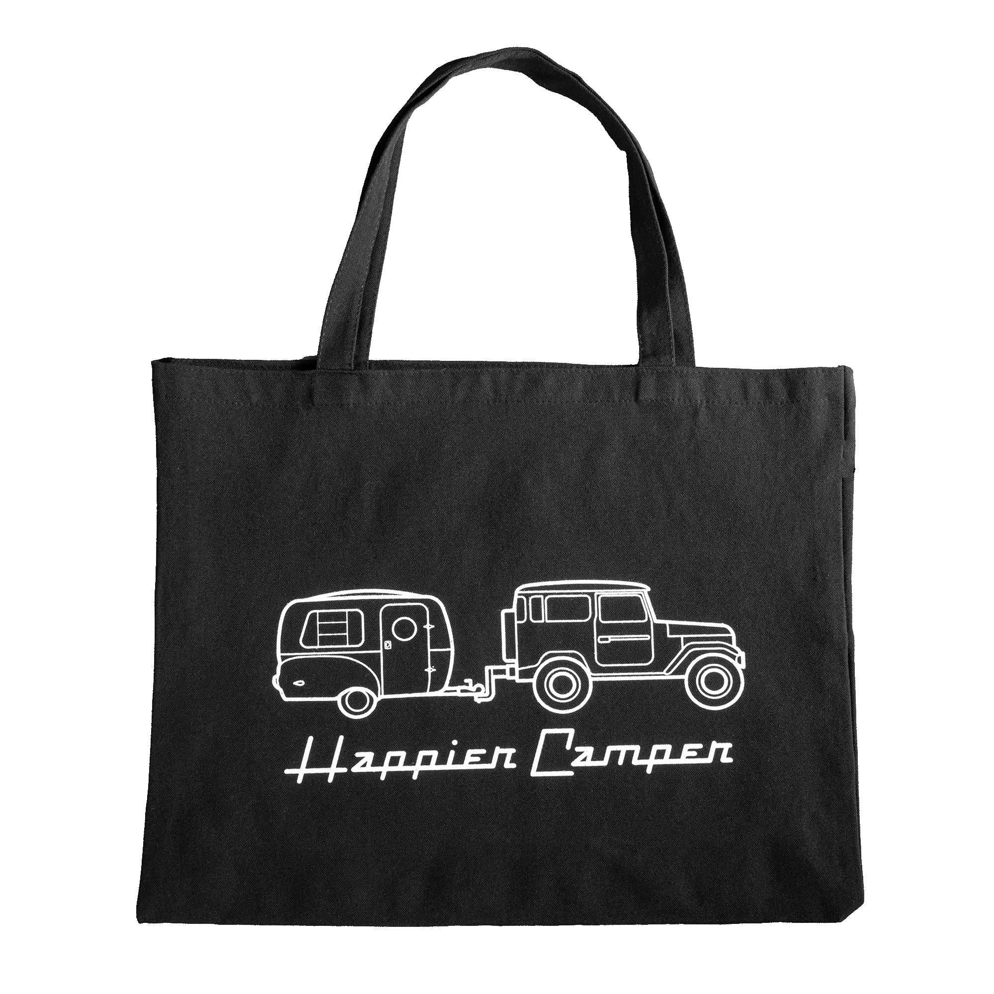 Happier Camper Tote Bag